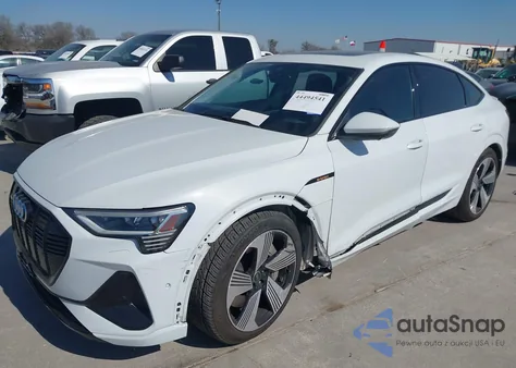 2021 Audi E-Tron Sportback Prestige Quattro from USA, damaged, VIN WA13AAGE2MB019073